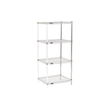 Nexel    Chrome Wire Shelving Add-On - 24W X 21D X 54H